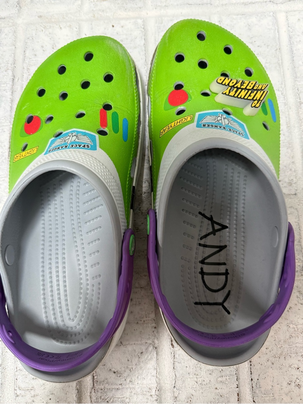 Crocs Disney Buzz Lightyear Toy Story Clogs for Adults - Picture 6 of 13